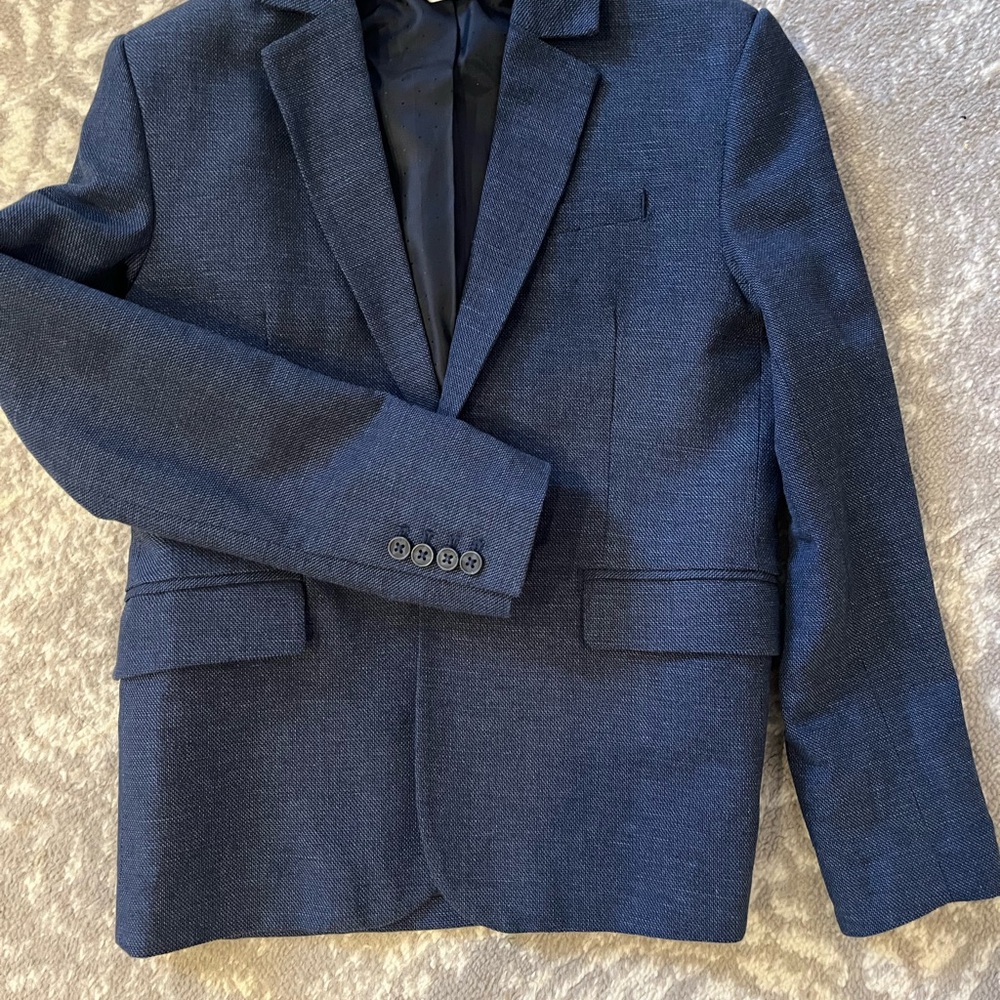 H&M Dark Blue kids size 10 blazer. Worn once